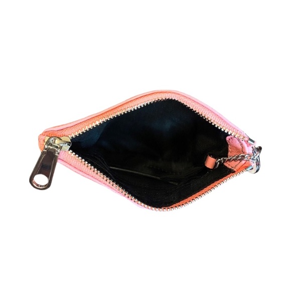 NEW REBECCA MINKOFF #killing Pink Leather Wallet Keyring. BNWOT. - Picture 2 of 4